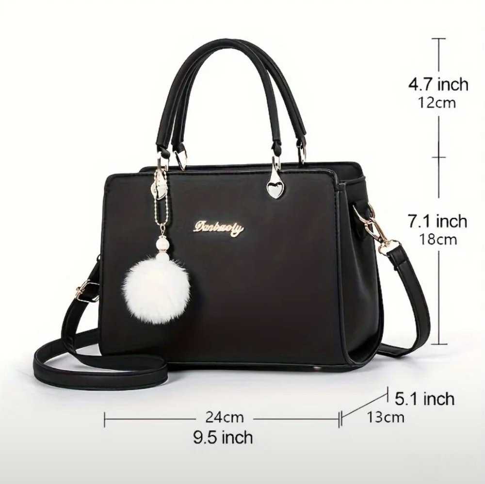 Designer Purse & Handbag Top Handle Satchel Shoulder Bag Messenger Tote Bag - Picture 2 of 12